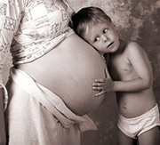 женщина, беременность